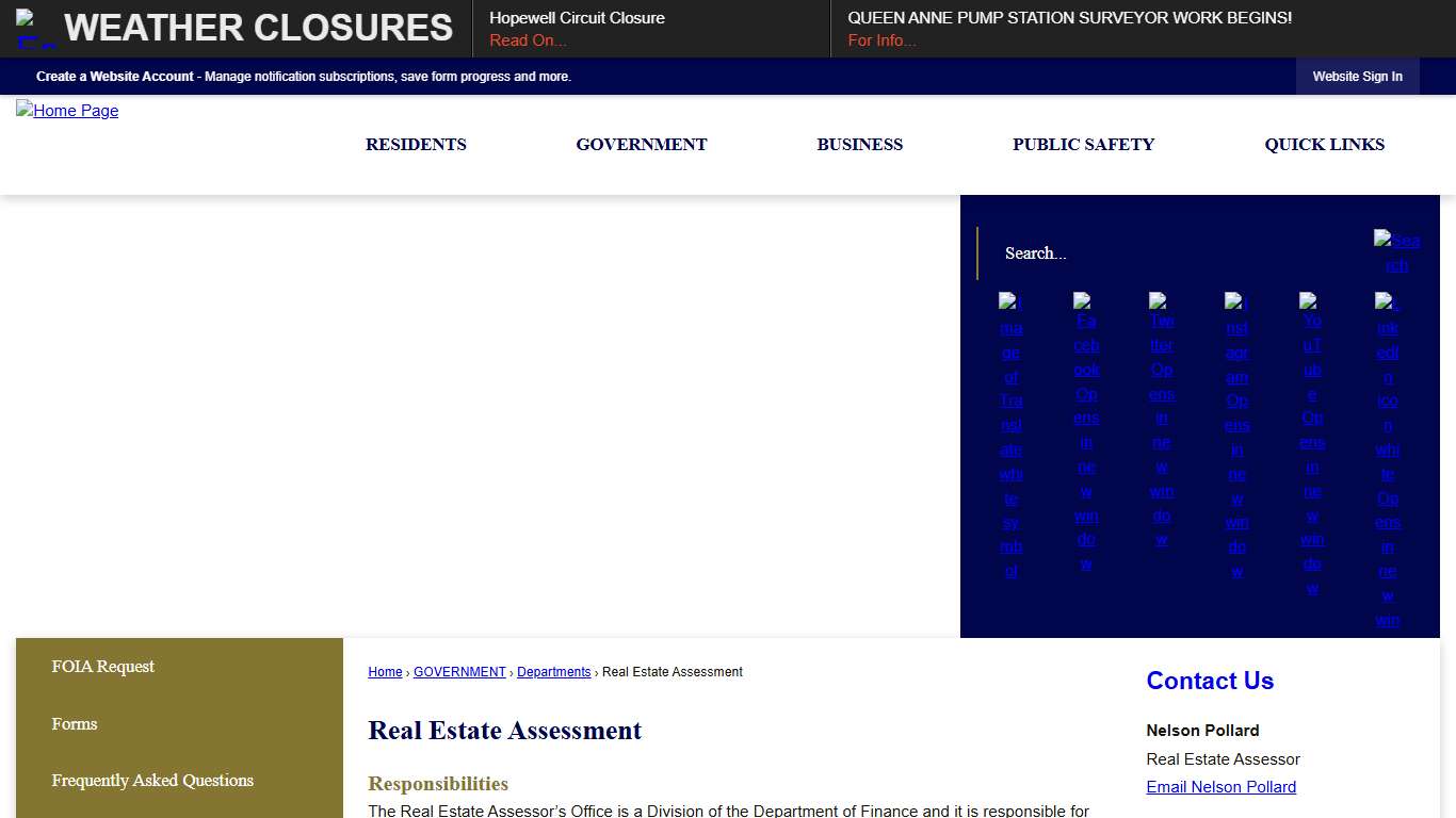 Real Estate Assessment Hopewell, VA